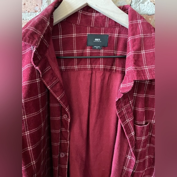 Obey Button up - Picture 3 of 4
